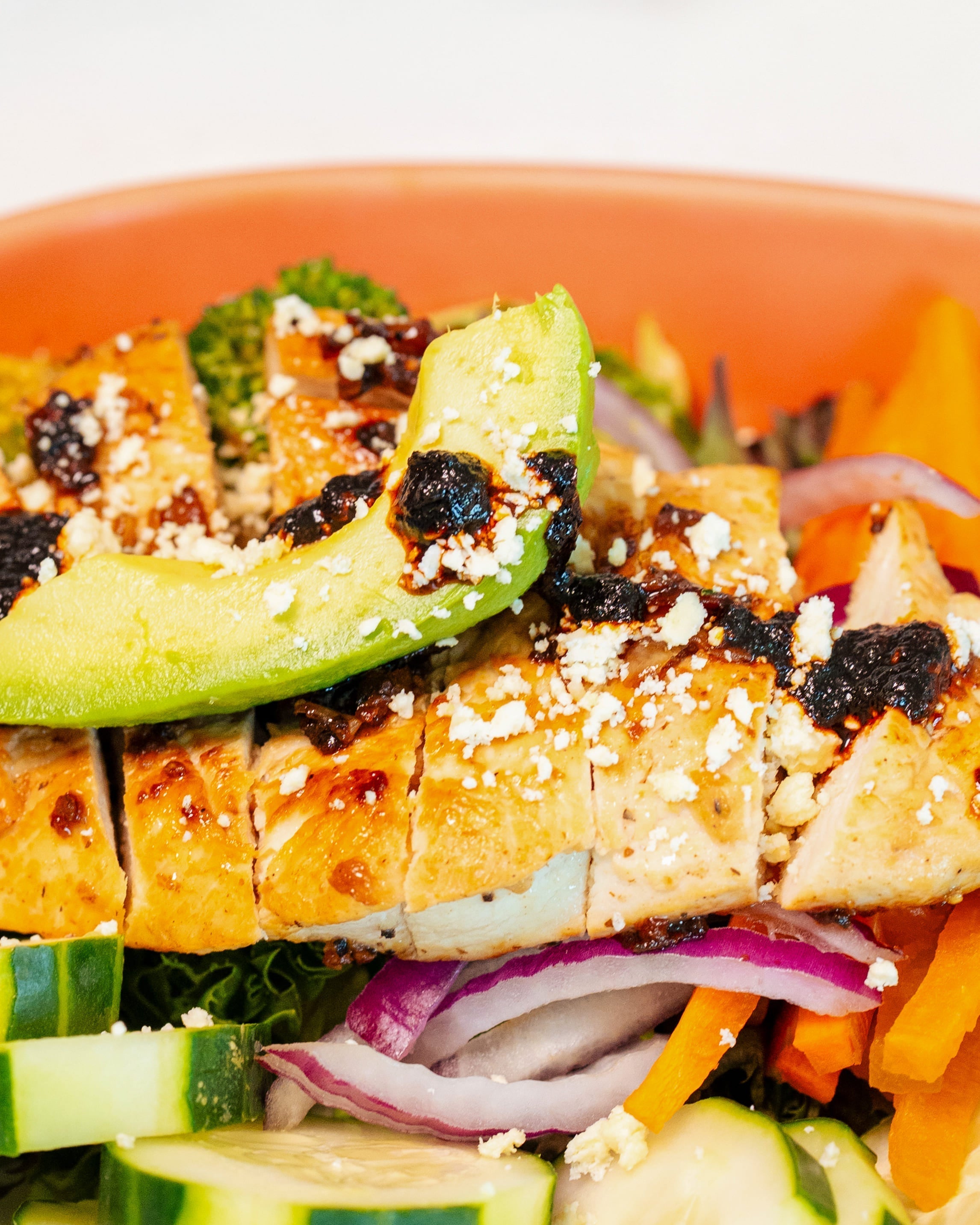 Grilled Chicken and Mixed Greens